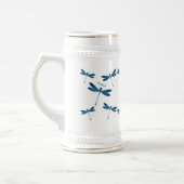 Chope À Bière Illustration de dragonfly (Gauche)