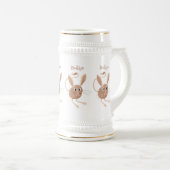 Chope À Bière Illustration de jerboa aux longues oreilles (Devant droit)