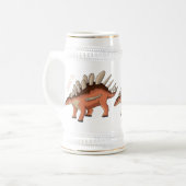 Chope À Bière Illustration de Kentrosaurus (Devant gauche)