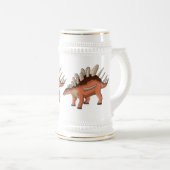 Chope À Bière Illustration de Kentrosaurus (Devant droit)