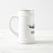Chope À Bière Illustration de Kentrosaurus (Gauche)