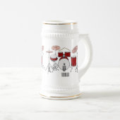 Chope À Bière Illustration de kit de batterie (Devant droit)