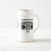 Chope À Bière Illustration de la bande dessinée radio (Devant droit)