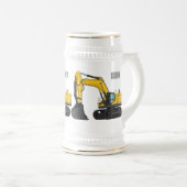 Chope À Bière Illustration de la pelle Crawler (Devant droit)