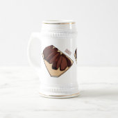 Chope À Bière Illustration de la poitrine de boeuf (Devant gauche)