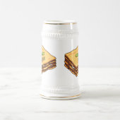 Chope À Bière Illustration de Lasagna (Centre)