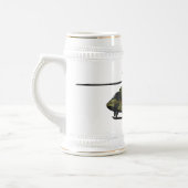 Chope À Bière Illustration de l'hélicoptère de l'armée (Gauche)