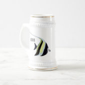 Chope À Bière Illustration de l'idole mauresque (Devant gauche)