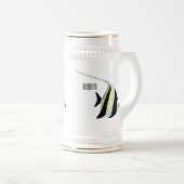 Chope À Bière Illustration de l'idole mauresque (Devant droit)
