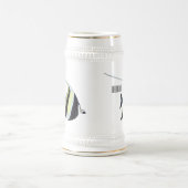 Chope À Bière Illustration de l'idole mauresque (Centre)