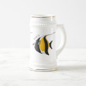 Chope À Bière Illustration de l'idole mauresque (Devant droit)