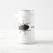 Chope À Bière Illustration de l'insecte du dendroctone du pin (Devant gauche)