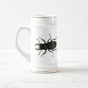 Chope À Bière Illustration de l'insecte du dendroctone du pin