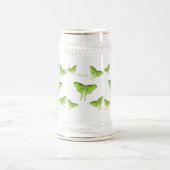 Chope À Bière Illustration de Luna Moth (Centre)