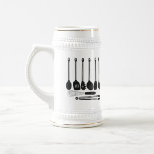 Chope À Bière Illustration de l'ustensile de cuisine