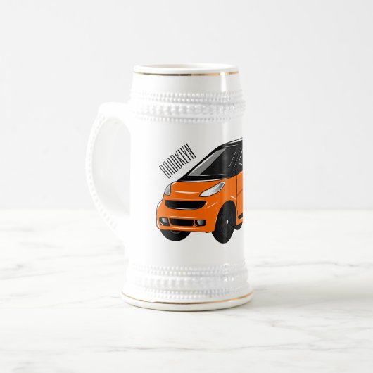 Chope À Bière Illustration de micro-voiture (Devant gauche)