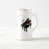 Chope À Bière Illustration de piano (Devant droit)