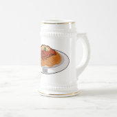 Chope À Bière Illustration de Spaghetti (Devant droit)