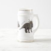 Chope À Bière Illustration de Styracosaurus (Devant droit)