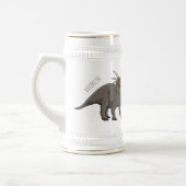 Chope À Bière Illustration de Styracosaurus (Gauche)