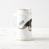 Chope À Bière Illustration de Tamandua (Devant gauche)