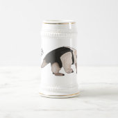 Chope À Bière Illustration de Tamandua (Centre)