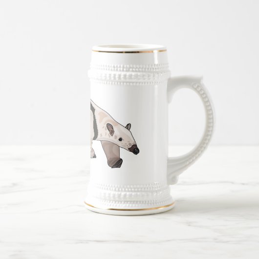 Chope À Bière Illustration de Tamandua (Droite)