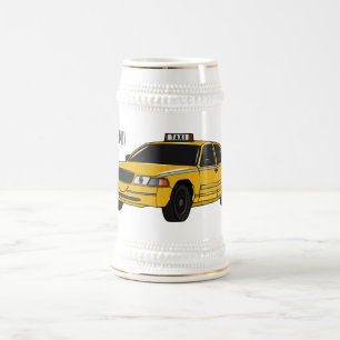 Chope À Bière Illustration de taxi