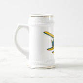 Chope À Bière Illustration d'hydravion (Gauche)