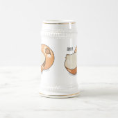 Chope À Bière Illustration d'oignon (Centre)