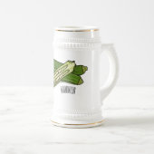 Chope À Bière Illustration d'Okra (Devant droit)