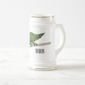 Chope À Bière Illustration du caméléon de Jackson (Devant droit)