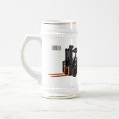 Chope À Bière Illustration du chariot élévateur (Gauche)