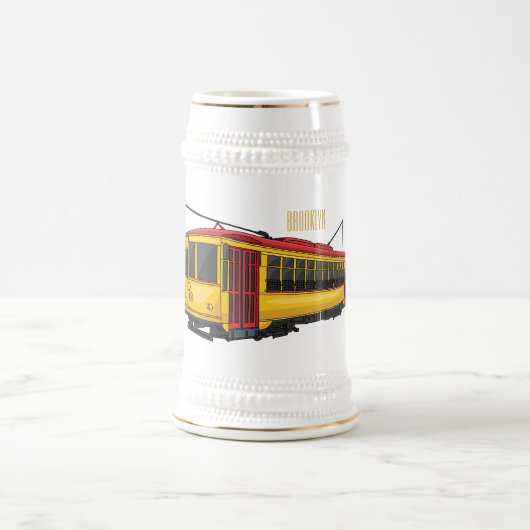 Chope À Bière Illustration du chariot Mata (Centre)