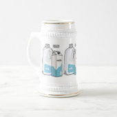 Chope À Bière Illustration du lait (Devant gauche)