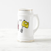 Chope À Bière Illustration du mixer (Devant droit)