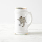 Chope À Bière Illustration du planeur à sucre (Devant droit)