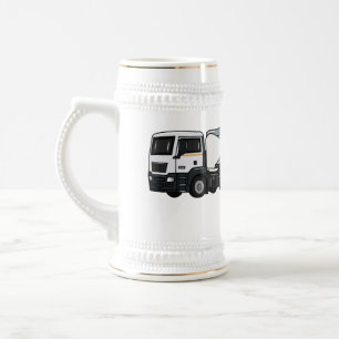 Chope À Bière Illustration du transport de carburant par camion-