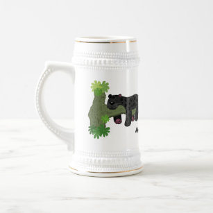 Chopes A Biere Chat Noir Zazzle Be