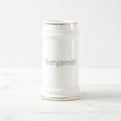 Chope À Bière Illustration d'une anteure de pangolin mignonne (Centre)