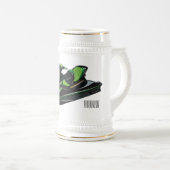 Chope À Bière Illustration Jet ski (Devant droit)