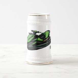 Chope À Bière Illustration Jet ski