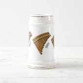 Chope À Bière Illustration Pan flûte / panpipes (Centre)