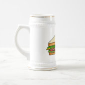 Chope À Bière Illustration Sandwich (Gauche)