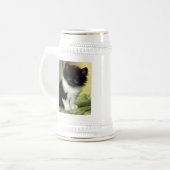 Chope À Bière Illustration vintage Tuxedo Kitten (Devant gauche)