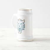 Chope À Bière Impression de tigre Abstraite (Devant gauche)