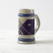 Chope À Bière “Impression du Palais Royal” (Devant droit)