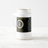 Chope À Bière Inauguration 2009 d'Obama Stein (Devant gauche)