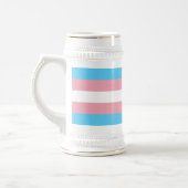 Chope À Bière Indicateur de fierté transgenre (Gauche)