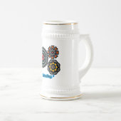 Chope À Bière Industrial Flow Art (Devant droit)